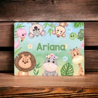 Table Mat - Jungle animals