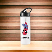 Sipper Bottle (With straw) - Spiderman