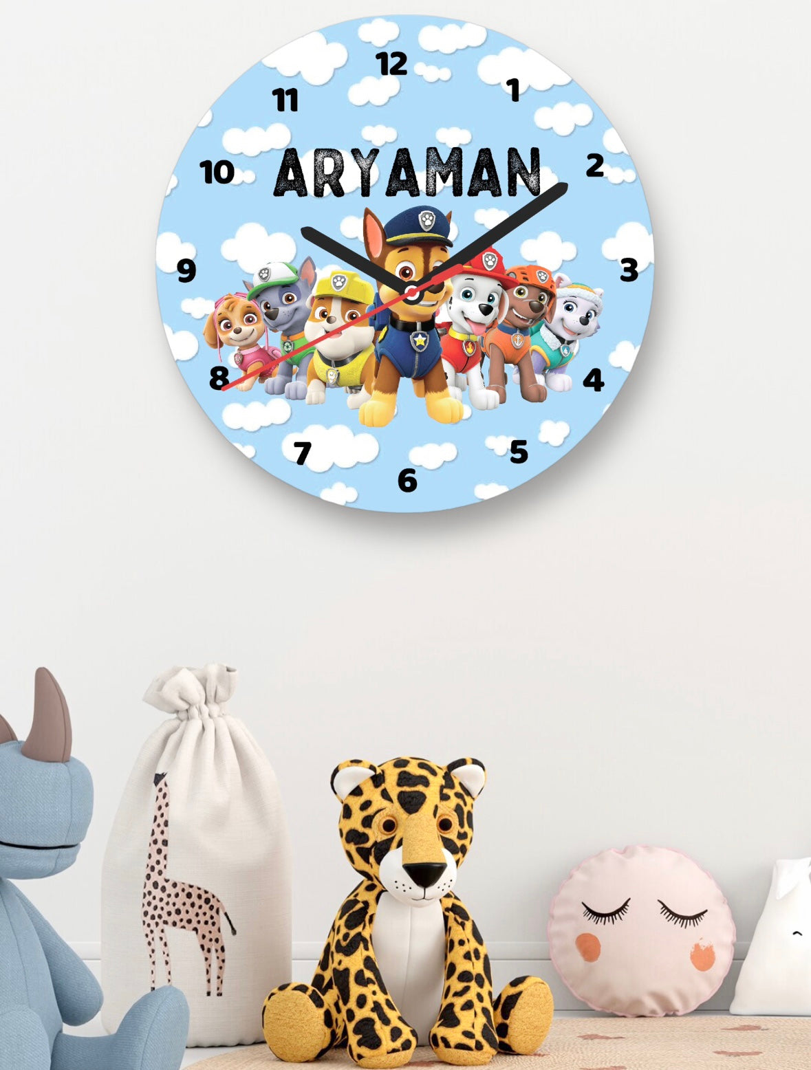 Wall Clock - Paw patrol