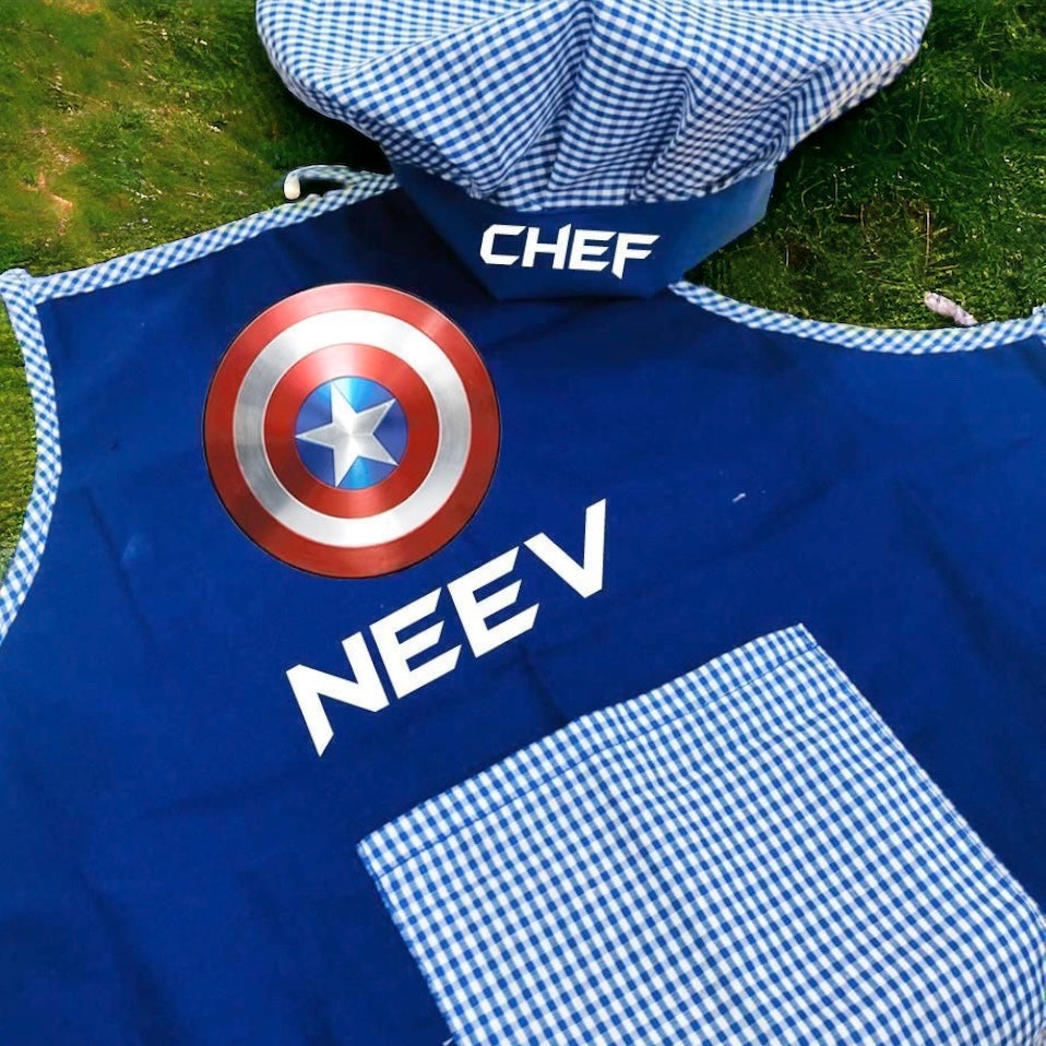 Apron Set - Captain America