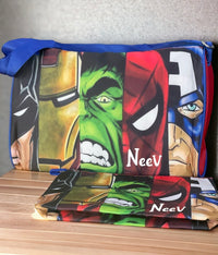 Duffle Bag With Pouch - Superheroes