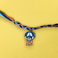 Charms Rakhi - Captain America