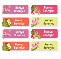 Rectangular Labels - Florals