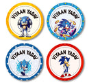 Round Labels - Super Sonic