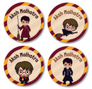 Round Labels - Harry Potter