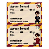 School Book Labels - Harry Potter