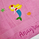 Towel - Mermaid (Pink)