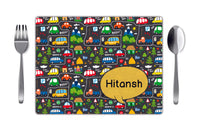 Table Mat - Cars pattern