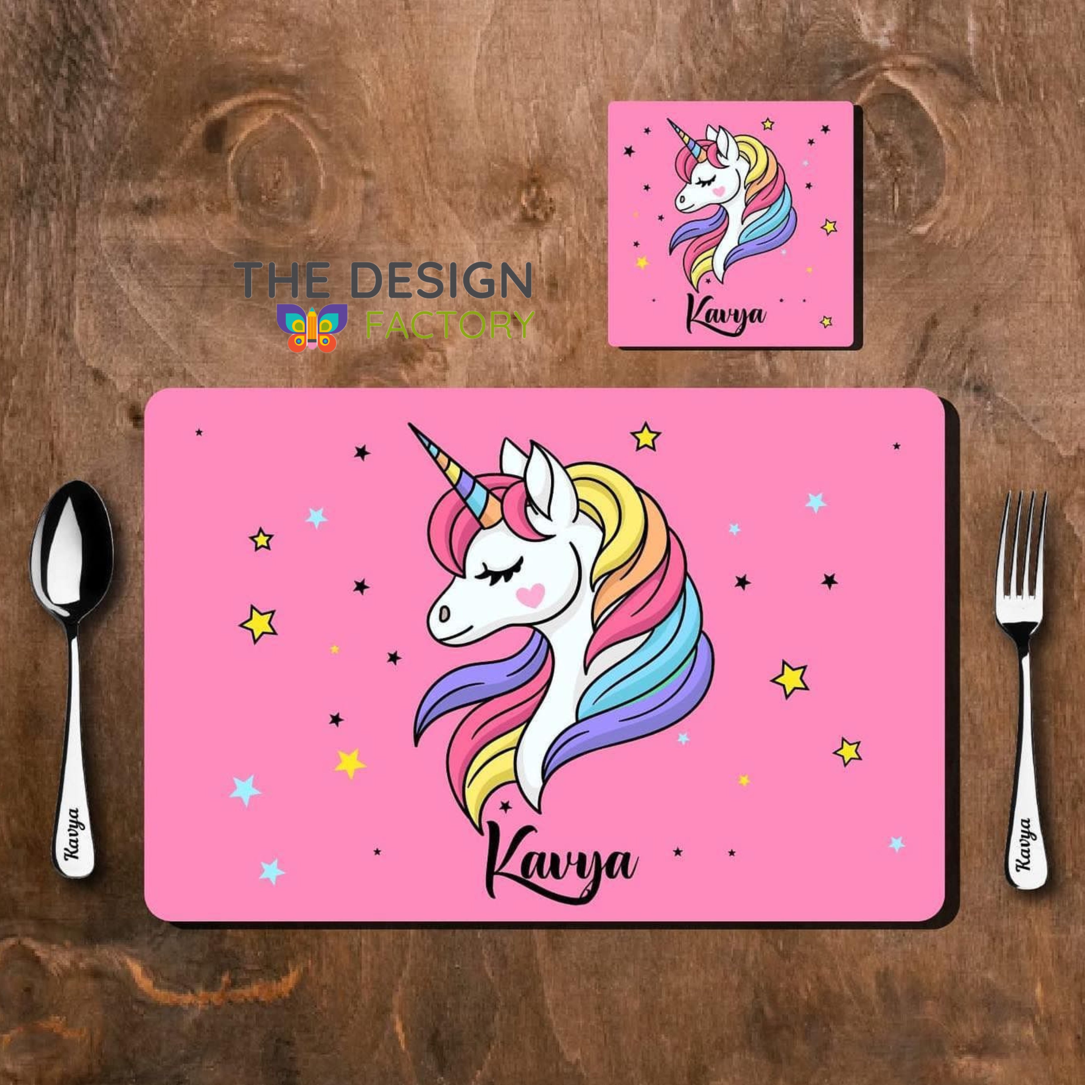 Table Mat Combo - Unicorn