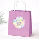 Thank You Sticker (Round) - Candy World