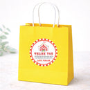 Thank You Sticker (Round) - Carnival Tent