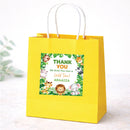 Thank You Sticker (Square) - Jungle Animals