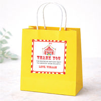 Thank You Sticker (Square) - Carnival Tent (Copy)