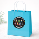 Thank You Sticker (Round) - Superheroes