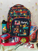 School Bag Combo - Cars