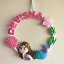 Felt Mini Hoop Hanging - Mermaid